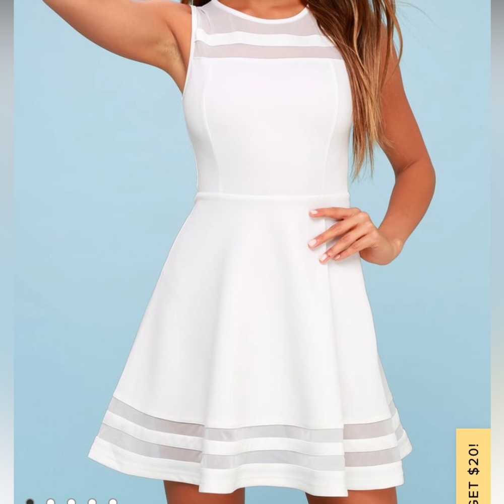 Lulu’s white dress